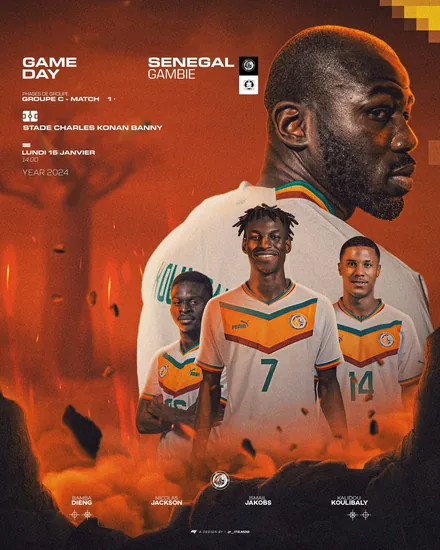 Gameday, Sénégal vs Gambie